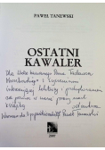 Ostatni kawaler