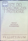 Listy do Tesaloniczan i Pasterskie Tom IX