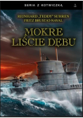 Mokre liście dębu