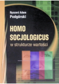 Homo socjologicus w strukturze wartości