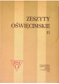 Zeszyty oświęcimskie Nr 15