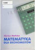 Matematyka dla ekonomistów