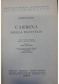 Carmina dzieła wszystkie
