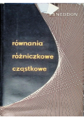 Równania różniczkowe cząstkowe