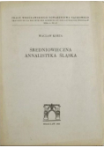 Średniowieczna annalistyka śląska