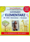 Ilustrowany elementarz do nauki angielskiego i polskiego.