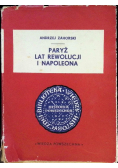 Paryż lat rewolucji i Napoleona