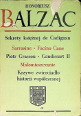 Sekrety księżnej De Cadignan Sarrasine