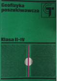 Geofizyka poszukiwawcza Klasa II - IV