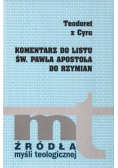 Komentarz do listu Św. Pawła do Rzymian
