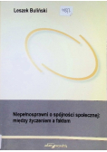 Niepełnosprawni o spójności społecznej między życzeniem a faktem