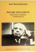 Polski Testament Ojczyzna Europa Cywilizacja