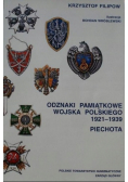 Odznaki Pamiątkowe wojska Polskiego 1921-1939 Piechota