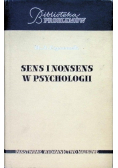 Sens i nonsens w psychologii