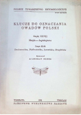 Klucze do oznaczania owadów Polski Część XXVII