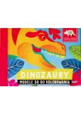 Dinozaury Modele 3D do kolorowania