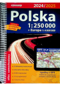 Polska atlas samochodowy 2024/25 1:250 000