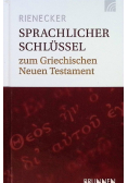 Sprachlicher Schlüssel zum Griechischen Neuen Testament