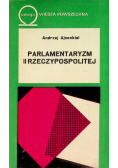 Parlamentaryzm II Rzeczypospolitej