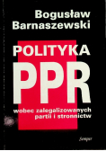 Polityka PPR wobec zalegalizowanych partii i stronnictw