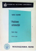 Podstawy automatyki Część 2
