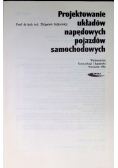 Projektowanie układów napędowych pojazdów samochodowych