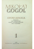 Gogol Pisma Wybrane Tom 1 Opowiadania