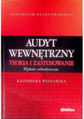 Audyt wewnętrzny. Teoria i zastosowanie