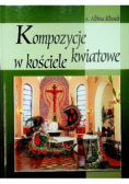 Kompozycje kwiatowe w kościele