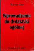 Wprowadzenie do dydaktyki ogólnej