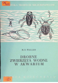 Drobne zwierzęta wodne w akwarium