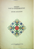Wzory haftu kaszubskiego szkoła wdzydzka