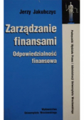 Zarządzanie finansami. Odpowiedzialność finansowa