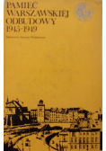Pamięć Warszawskiej Odbudowy 1945 - 1949