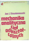 Mechanika analityczna ciał odkształcalnych
