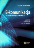 E - komunikacja na rynku usług bankowych
