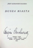Dusza miasta 1922 r.