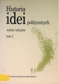 Historia idei politycznych Tom 1
