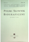 Polski słownik biograficzny Zeszyt 170