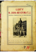 Listy O Jana Beyzyma T.J 1927 r.