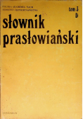 Słownik prasłowiański Tom 3