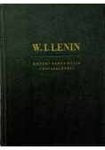 Lenin Krótki zarys życia i działalności 1949 r.