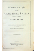 Biblija Święta to jest całe Pismo Święte Starego i Nowego Testamentu, 1946 r.