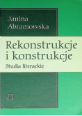 Rekonstrukcje i konstrukcje
