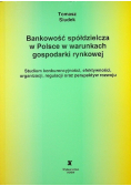 Bankowość spółdzielcza w Polsce w warunkach gospodarki rynkowej