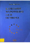 Kategorie wypowiedzi i ich ochrona