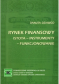 Rynek finansowy istota instrumenty funkcjonowanie