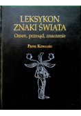 Leksykon znaki świata Omen przesąd znaczenie
