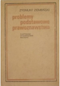 Problemy podstawowe prawoznawstwa