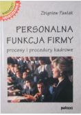 Personalna funkcja firmy